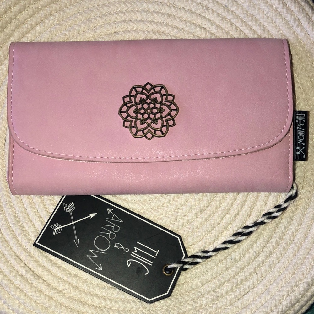 Blush Pink Boho Wallet